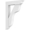 Ekena Millwork Standard Carmel Architectural Grade PVC Bracket With Traditional Ends, 3"W x 18"D x 24"H BKTP03X18X24CAR01 - alternate 1